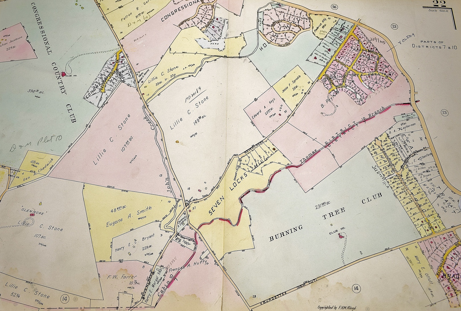Property Atlas of Montgomery County, Maryland (2 volumes, 19481949)